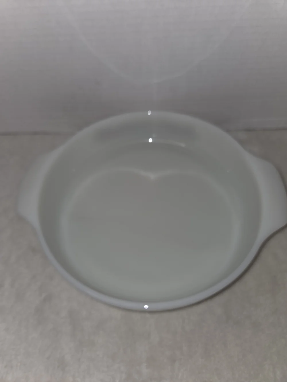 Vtg Anchor Hocking Fire King Natures Bounty Fruit Harvest 429 Round 9” Pie Plate